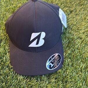 Bridgestone Black Cap hat golf